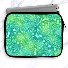 Retro Flower Pattern Design Batik Apple Ipad 2/3/4 Zipper Cases by Posterlux