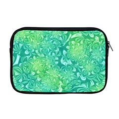 Retro Flower Pattern Design Batik Apple Macbook Pro 17  Zipper Case by Posterlux