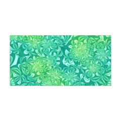 Retro Flower Pattern Design Batik Yoga Headband