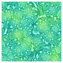 Retro Flower Pattern Design Batik Lightweight Scarf 