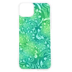 Retro Flower Pattern Design Batik Iphone 15 Tpu Uv Print Case by Posterlux