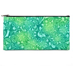 Retro Flower Pattern Design Batik Pencil Case by Posterlux