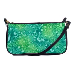 Retro Flower Pattern Design Batik Shoulder Clutch Bag