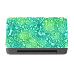 Retro Flower Pattern Design Batik Memory Card Reader With Cf