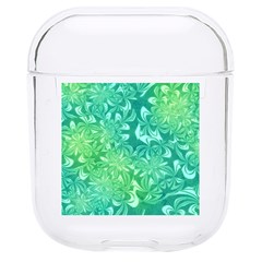 Retro Flower Pattern Design Batik Hard Pc Airpods 1/2 Case by Posterlux