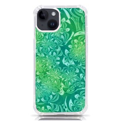 Retro Flower Pattern Design Batik Iphone 14 Tpu Uv Print Case by Posterlux