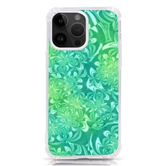 Retro Flower Pattern Design Batik Iphone 14 Pro Max Tpu Uv Print Case by Posterlux