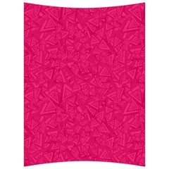 Pink Abstract Crimson Triangle Back Support Cushion