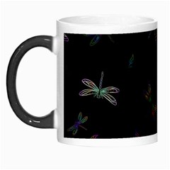 Background Pattern Dragonfly Morph Mug