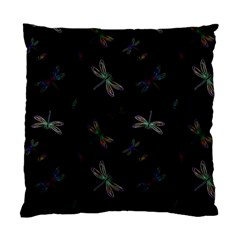 Background Pattern Dragonfly Standard Cushion Case (one Side)