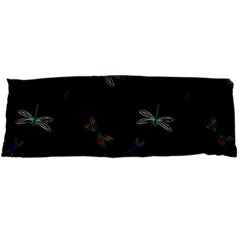 Background Pattern Dragonfly Body Pillow Case Dakimakura (two Sides)