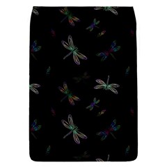 Background Pattern Dragonfly Removable Flap Cover (l) by Posterlux