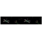 Background Pattern Dragonfly Large Premium Plush Fleece Scarf  Front