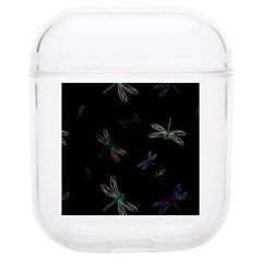 Background Pattern Dragonfly Soft Tpu Airpods 1/2 Case