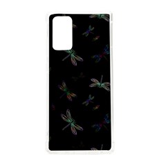 Background Pattern Dragonfly Samsung Galaxy Note 20 Tpu Uv Case by Posterlux