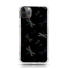 Background Pattern Dragonfly Iphone 11 Pro Max 6 5 Inch Tpu Uv Print Case by Posterlux