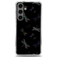 Background Pattern Dragonfly Samsung Galaxy S24 6 2 Inch Tpu Uv Case