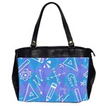 Background Abstract Texture Pattern Oversize Office Handbag (2 Sides) Front