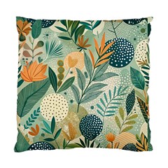 Leaves Pattern Flora Nature Standard Cushion Case (one Side) by Posterlux