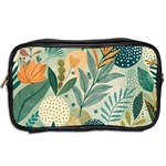 Leaves Pattern Flora Nature Toiletries Bag (Two Sides) Back