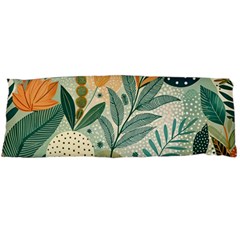 Leaves Pattern Flora Nature Body Pillow Case (dakimakura)