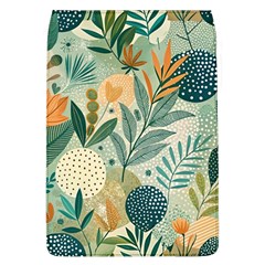 Leaves Pattern Flora Nature Removable Flap Cover (l)