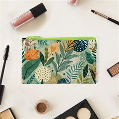 Leaves Pattern Flora Nature Cosmetic Bag (xs)