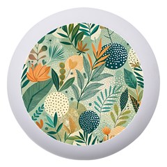 Leaves Pattern Flora Nature Dento Box With Mirror by Posterlux