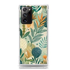 Leaves Pattern Flora Nature Samsung Galaxy Note 20 Ultra Tpu Uv Case by Posterlux