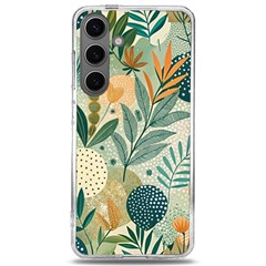 Leaves Pattern Flora Nature Samsung Galaxy S24 6 2 Inch Tpu Uv Case