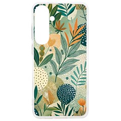 Leaves Pattern Flora Nature Samsung Galaxy S24 Ultra 6 9 Inch Tpu Uv Case