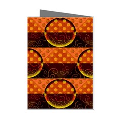 Art Pattern Design Wallpaper Mini Greeting Cards (pkg Of 8)