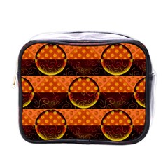 Art Pattern Design Wallpaper Mini Toiletries Bag (one Side)