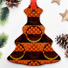 Art Pattern Design Wallpaper Ornament (christmas Tree) 