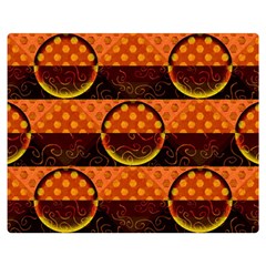 Art Pattern Design Wallpaper Two Sides Premium Plush Fleece Blanket (teen Size)