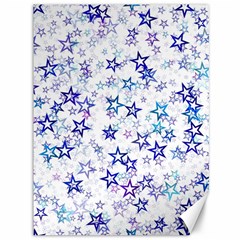 Christmas Stars Background Canvas 36  X 48  by Posterlux