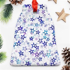 Christmas Stars Background Ornament (bell)