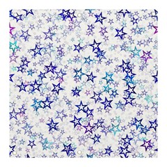 Christmas Stars Background Banner And Sign 3  X 3  by Posterlux