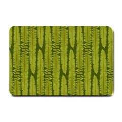 Fern Texture Nature Leaves Small Doormat by Posterlux