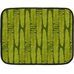 Fern Texture Nature Leaves Fleece Blanket (mini)