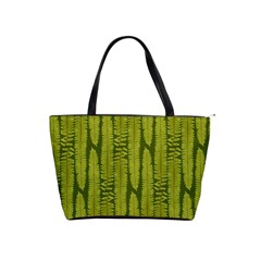 Fern Texture Nature Leaves Classic Shoulder Handbag