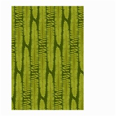 Fern Texture Nature Leaves Small Garden Flag (two Sides)