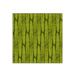 Fern Texture Nature Leaves Satin Bandana Scarf 22  X 22 