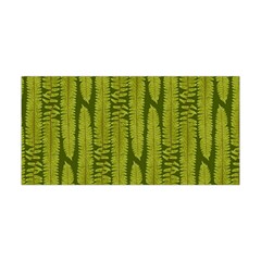 Fern Texture Nature Leaves Yoga Headband by Posterlux