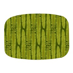 Fern Texture Nature Leaves Mini Square Pill Box