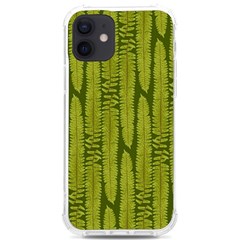 Fern Texture Nature Leaves Iphone 12/12 Pro Tpu Uv Print Case