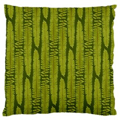 Fern Texture Nature Leaves 16  Baby Flannel Cushion Case (two Sides)