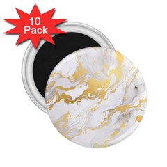 Marble Pattern 2 25  Magnets (10 Pack) 