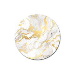 Marble Pattern Magnet 3  (round)