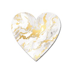 Marble Pattern Heart Magnet